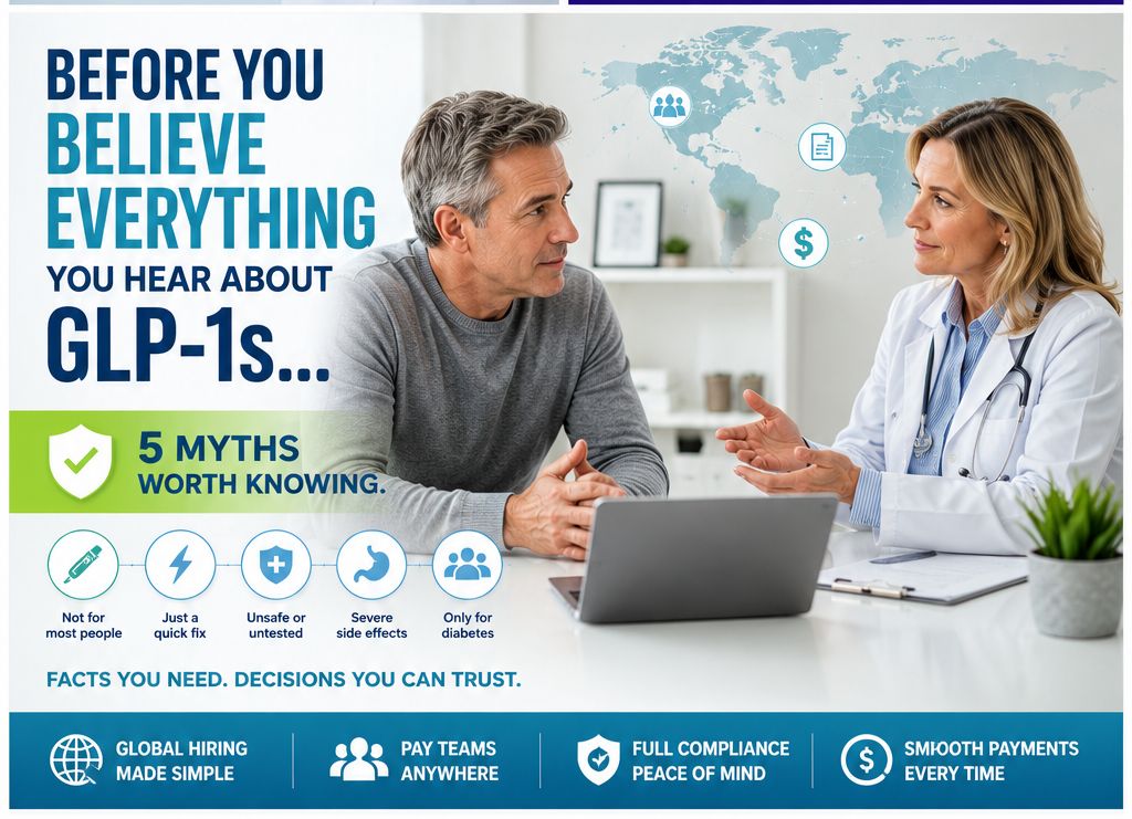 Before you believe everything you hear about GLP-1s — 5 myths worth knowing